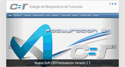Desktop Screenshot of cobituc.org.ar